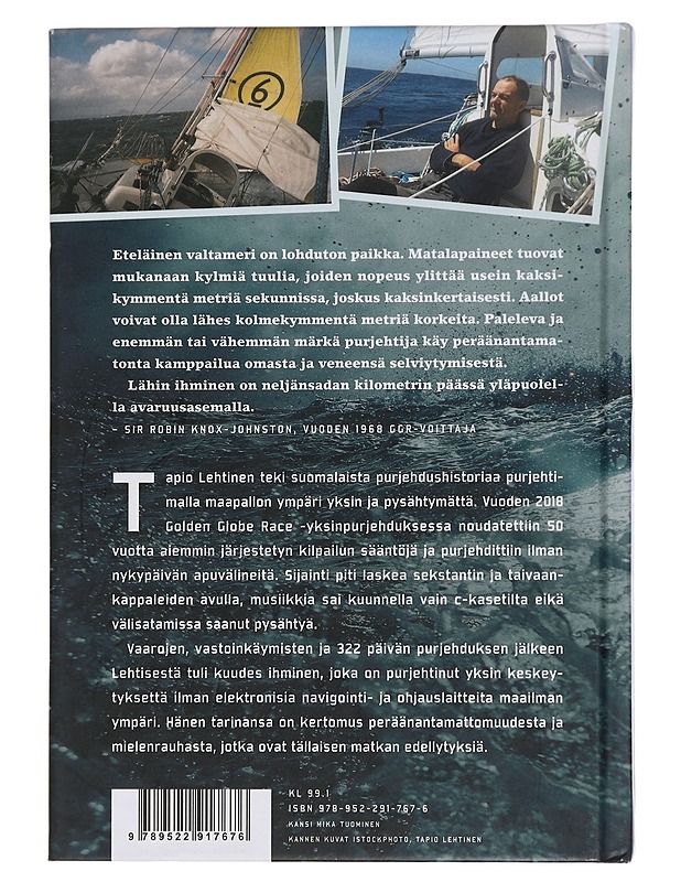 Yksin seitsemällä merellä - Lehtinen, Tapio - Elämäkerrat ja muistelmat - 10105452450 - 1