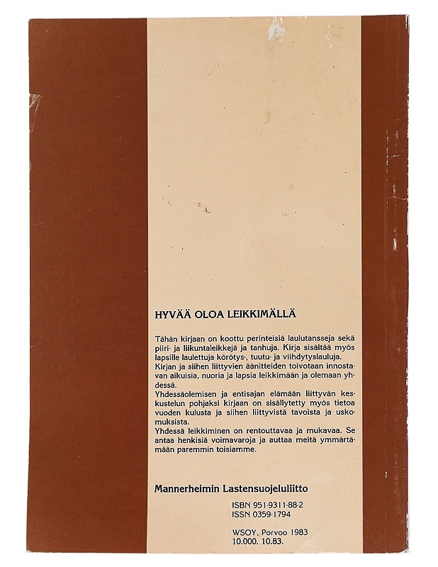 Lystiä leikkiä : perinnettä ja perinneleikkejä - Laaksonen, Liisa - Historiakirjat - 10105452460 - 1