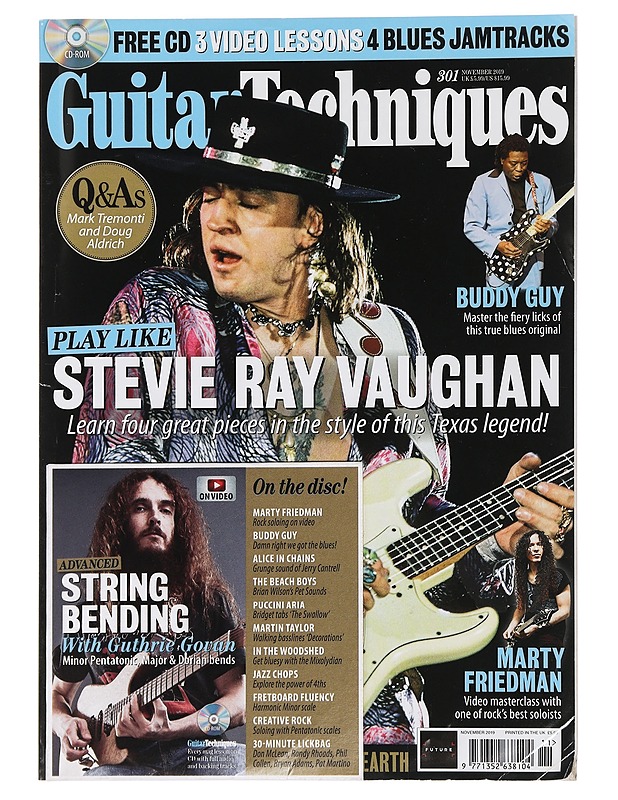 Guitar Techniques November 2019 - Musiikki- ja elokuvakirjat - 10105452478 - 0