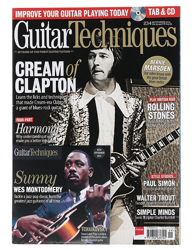 Guitar Techniques Sept. 2014 - Musiikki- ja elokuvakirjat - 10105452487 - 0
