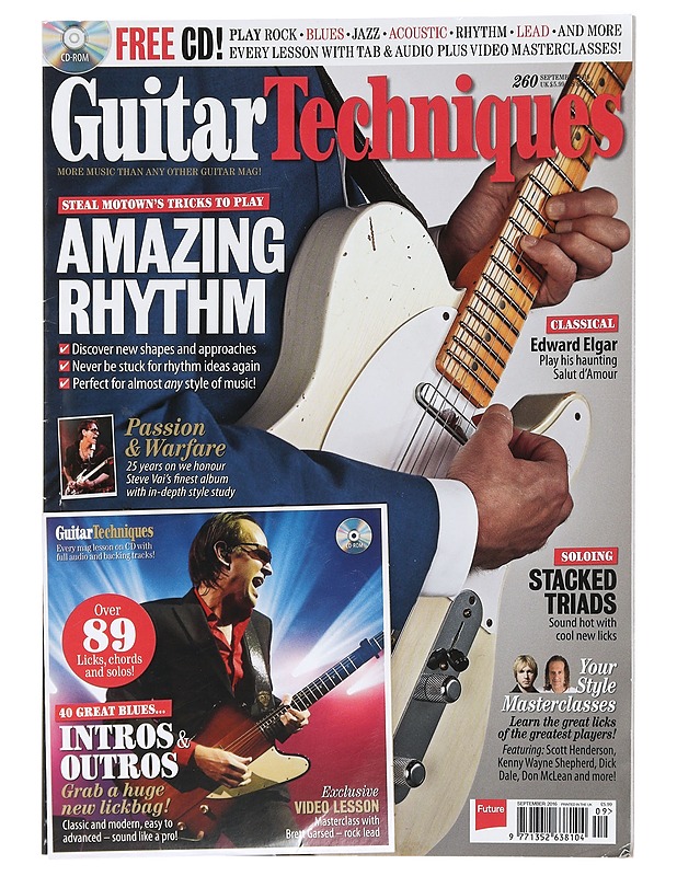 Guitar Techniques Sept. 2016 - Musiikki- ja elokuvakirjat - 10105452490 - 0