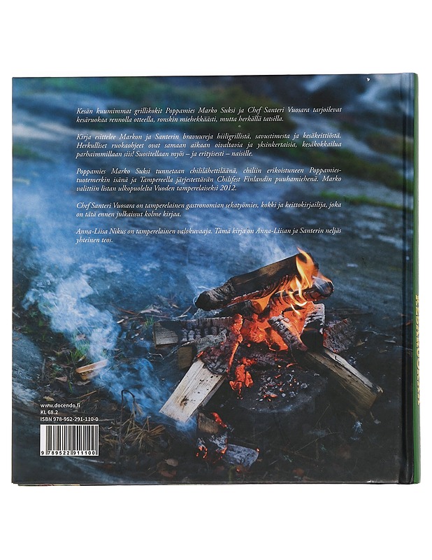 Kesämiesten kesäruokaa : Poppamies Marko ja Chef Santeri - Suksi, Marko - Ruokakirjat - 10105452507 - 1