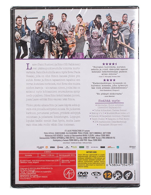 3 Simoa - DVD - DVD-elokuvat - 10105452517 - 1