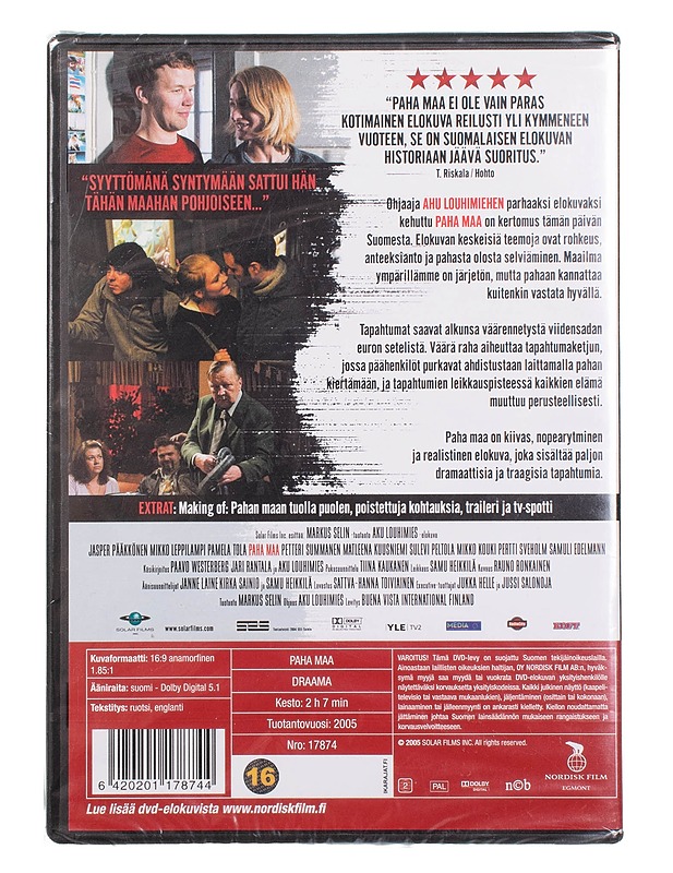 Paha Maa - DVD - DVD-elokuvat - 10105452543 - 1