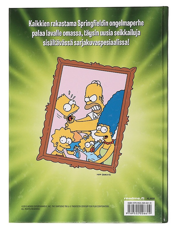 Simpsonit : parhaat 2013 - Laine, Henrik - Sarjakuvat - 10105452546 - 1