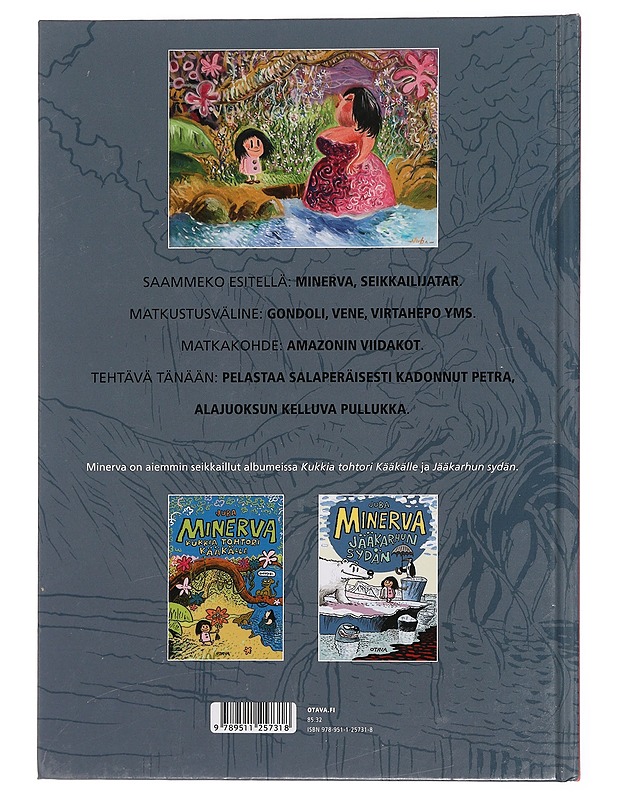 Minerva : alajuoksun kelluva pullukka - Juba - Sarjakuvat - 10105452549 - 1