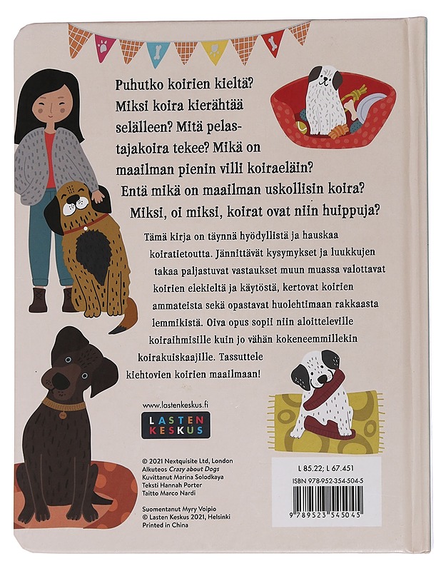 Koirat : kuonosta tassuihin - Porter, Hannah - Lastenkirjat - 10105452557 - 1