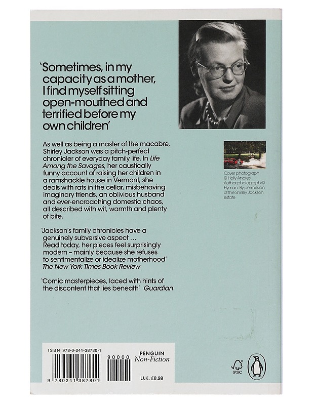 Life Among the Savages - Jackson, Shirley - Tietokirjat ja oppaat - 10105452564 - 1