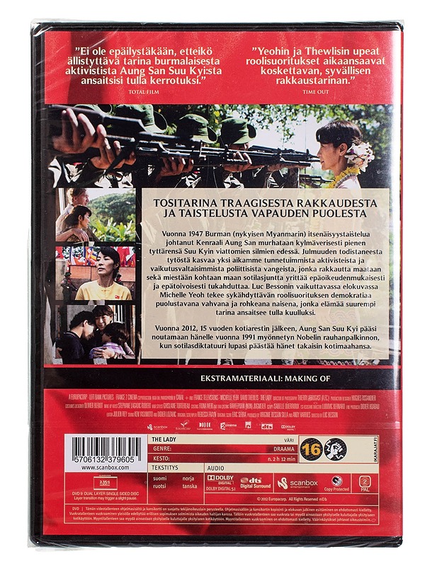 The Lady - DVD - DVD-elokuvat - 10105452562 - 1
