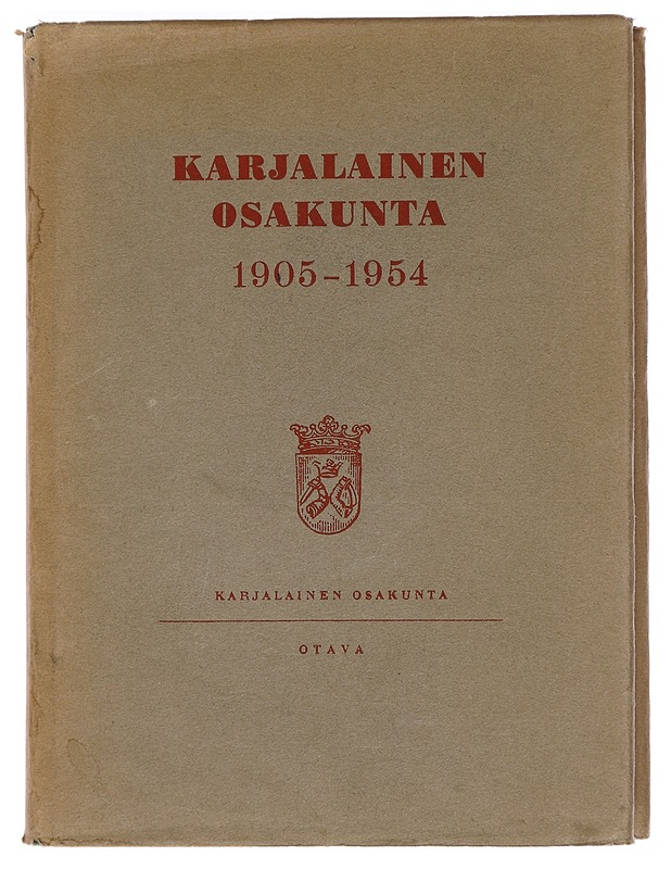 Karjalainen Osakunta 1905-1954 - Tolvanen, Jouko - Elämäkerrat ja muistelmat - 10105452567 - 0