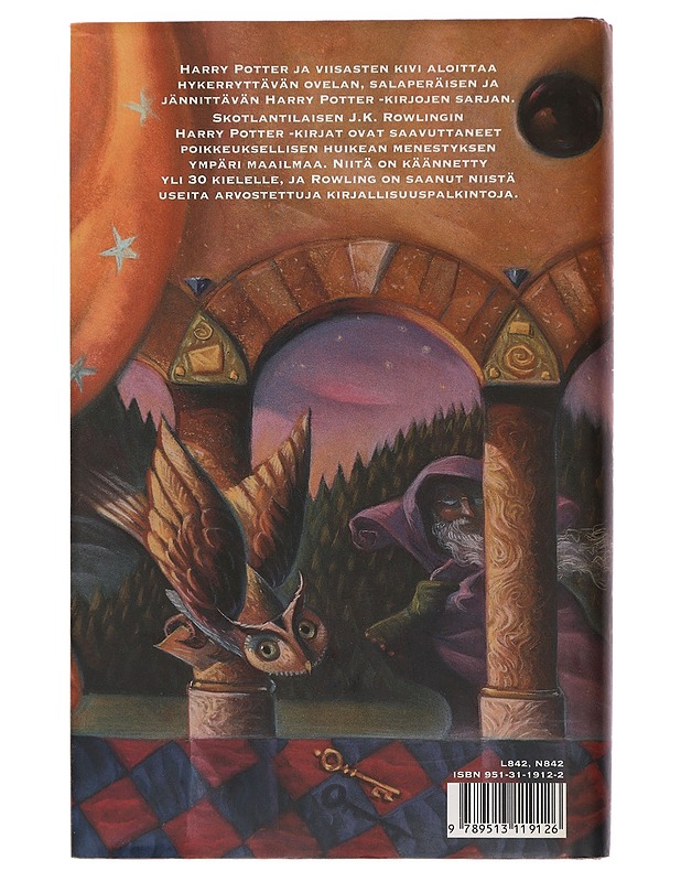 Harry Potter ja viisasten kivi - Rowling, J. K. - Lastenkirjat - 10105452579 - 1