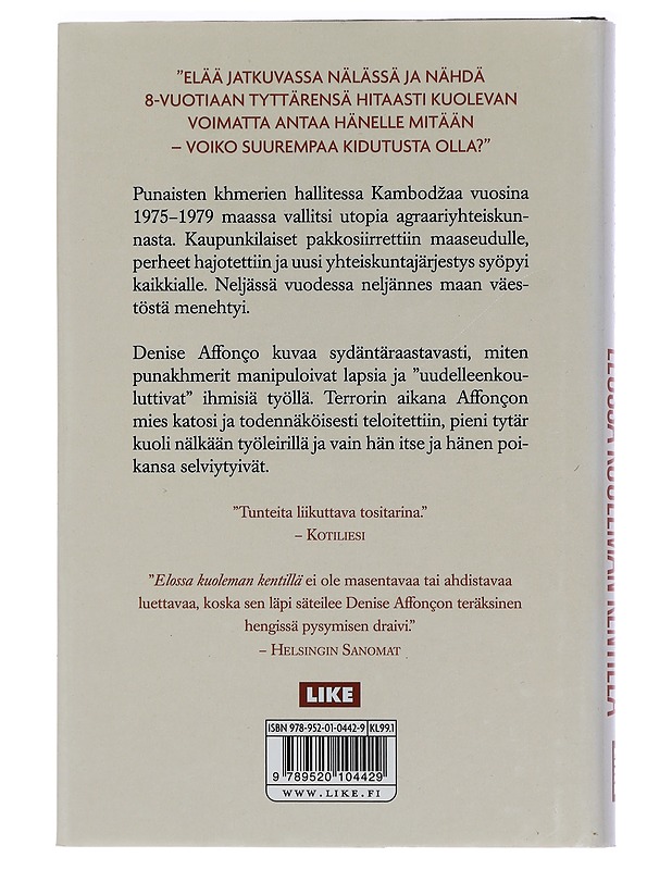 Elossa kuoleman kentillä - Affonço, Denise - Elämäkerrat ja muistelmat - 10105452585 - 1