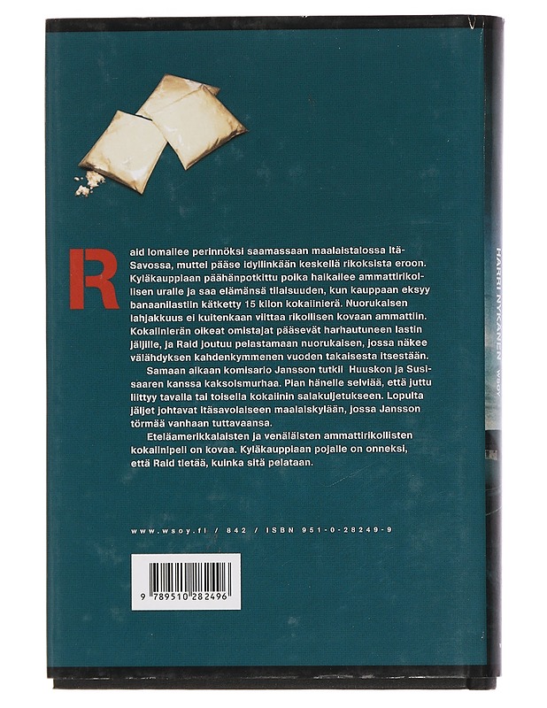 Raid ja poika : jännitysromaani - Harri Nykänen - Jännitys ja dekkarit - 10105452586 - 1