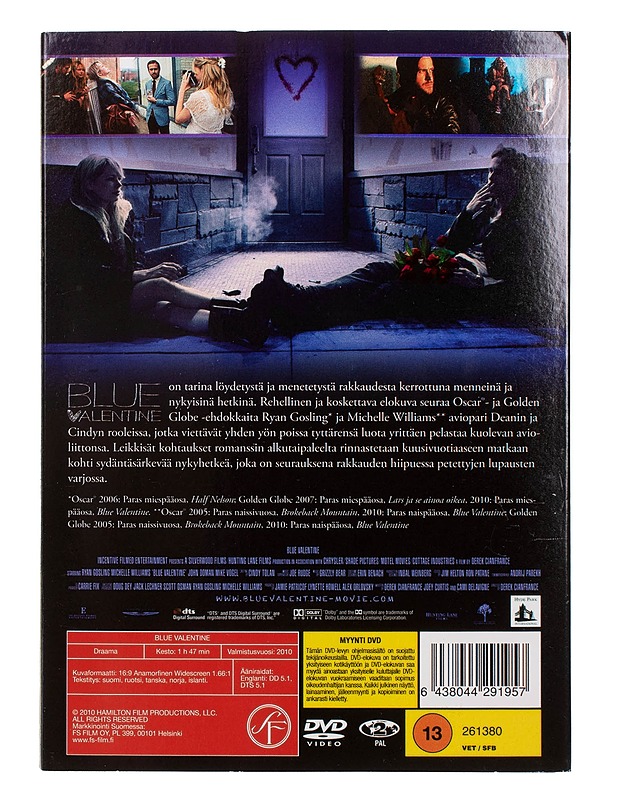 Blue Valentine - DVD - DVD-elokuvat - 10105452597 - 1