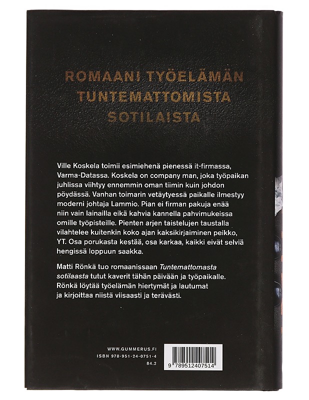 Yyteet - Matti Rönkä - Romaanit ja novellit - 10105452606 - 1