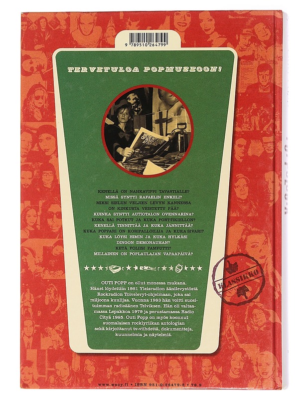 Poppologia : Suomi-popin lyhyt oppimäärä! - Popp, Outi - Historiakirjat - 10105452634 - 1