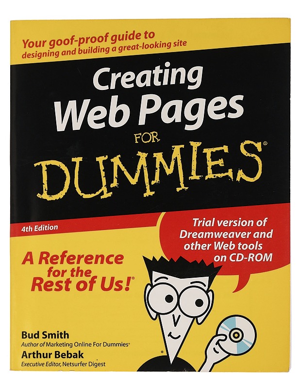 Creating web pages for dummies - Smith, Bud - Romaanit ja novellit - 10105452639 - 0