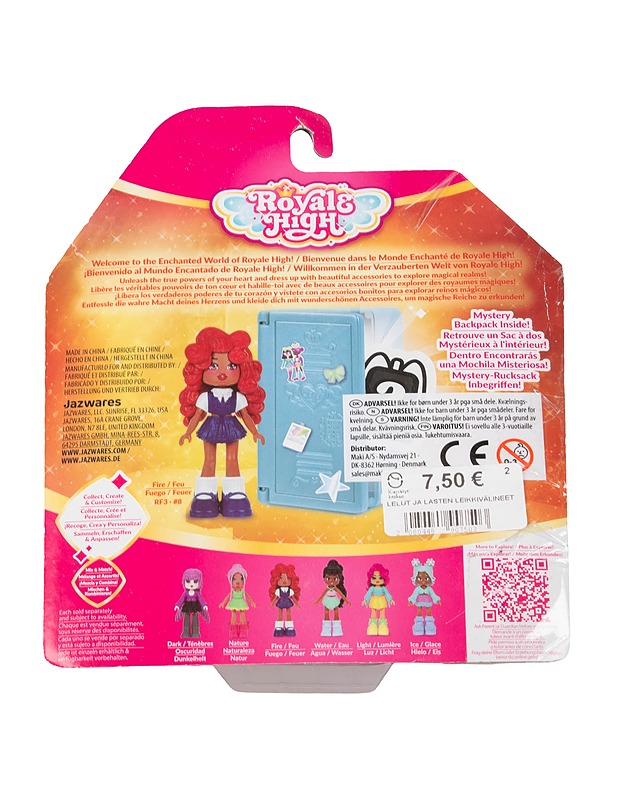 JAZWARES Royale High Fire Surprise locker nukkesetti - Lasten lelut - 10105452659 - 1