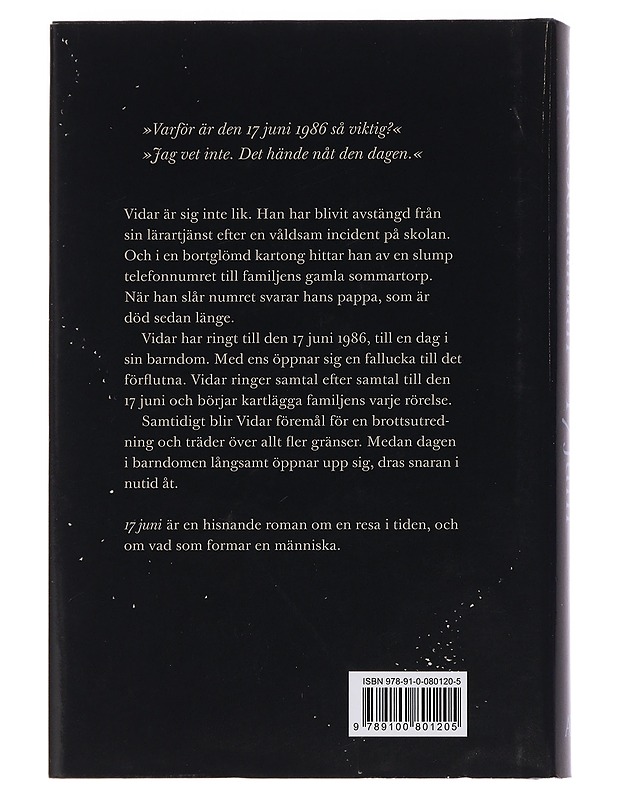 17 juni : roman - Alex Schulman - Kaunokirjallisuus - 10105452657 - 1