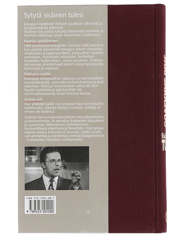Sisäinen tuli : väkevä ja tasapainoinen elämä on ulottuvillasi - Sarasvuo, Jari - Tietokirjat ja oppaat - 10105452663 - 1