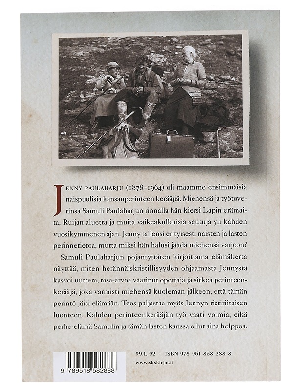 Jenny Paulaharju : maankiertäjän perintö - Marjut Paulaharju - Elämäkerrat ja muistelmat - 10105452678 - 1