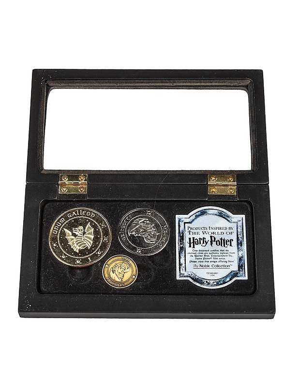 THE NOBLE COLLECTION Gringotts kolikkosetti - Lasten lelut - 10105452689 - 0