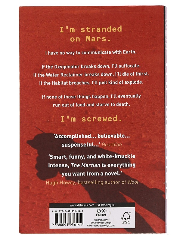 The Martian - Andy Weir - Jännitys ja dekkarit - 10105452699 - 1