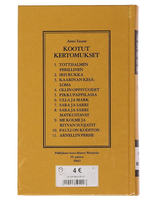 Kootut kertomukset 8 : Sara ja Sarri matkustavat - Swan, Anni - Romaanit ja novellit - 10105452713 - 1