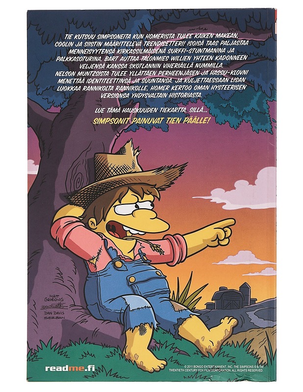 Simpsonit tien päällä! - Laine, Henrik - Sarjakuvat - 10105452734 - 1