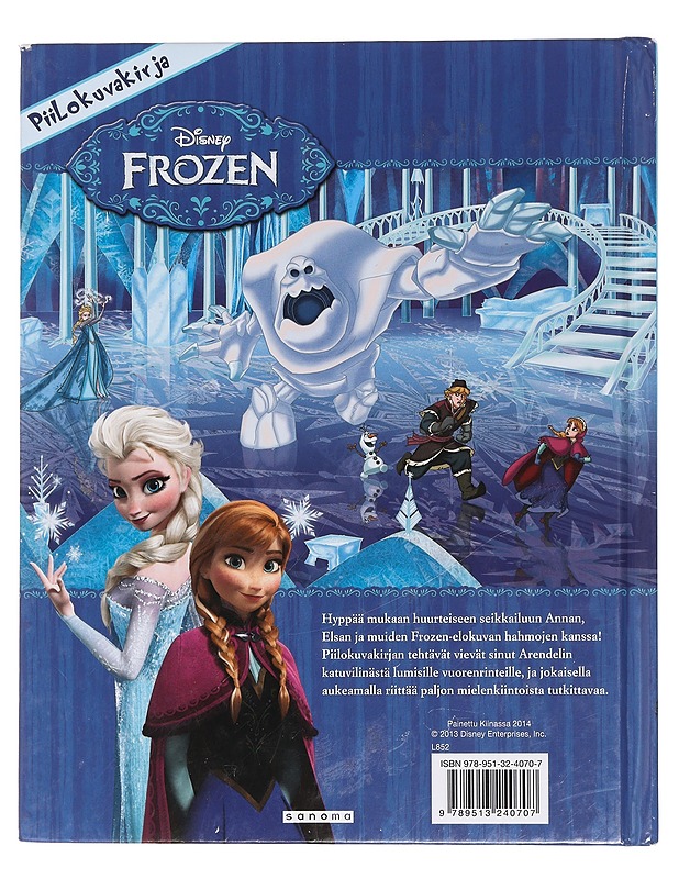Frozen : piilokuvakirja - Mawhinney, Art - Lastenkirjat - 10105452766 - 1