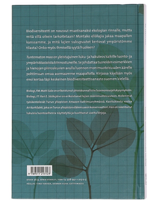 Tuntematon maa : luonnon monimuotoisuuden käsikirja - Salo, Matti - Tietokirjat ja oppaat - 10105452777 - 1