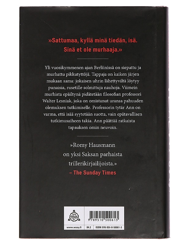 Verenpuna - Hausmann, Romy - Jännitys ja dekkarit - 10105452780 - 1