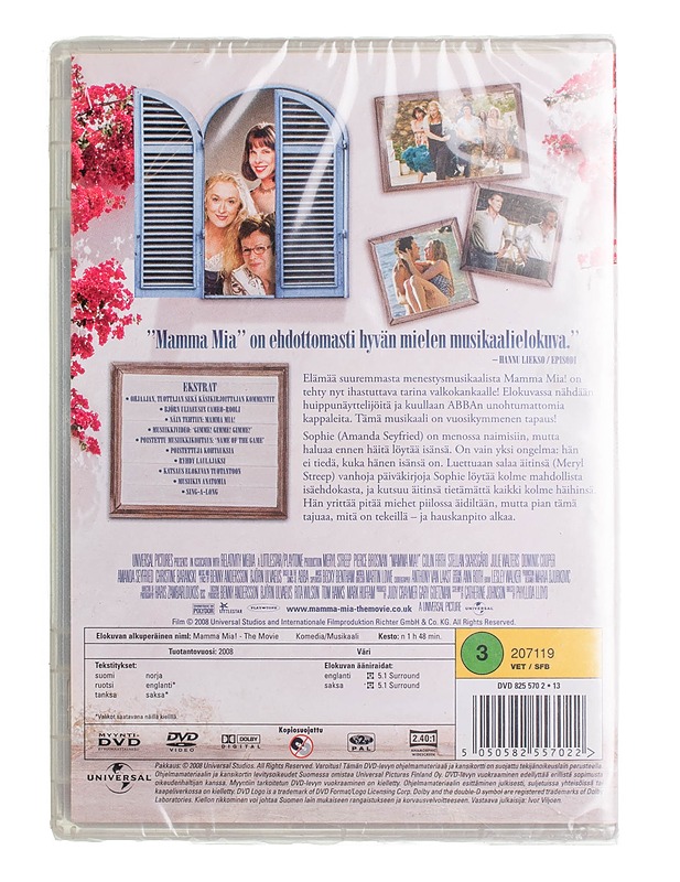 mamma mia - DVD-elokuvat - 10105452799 - 1