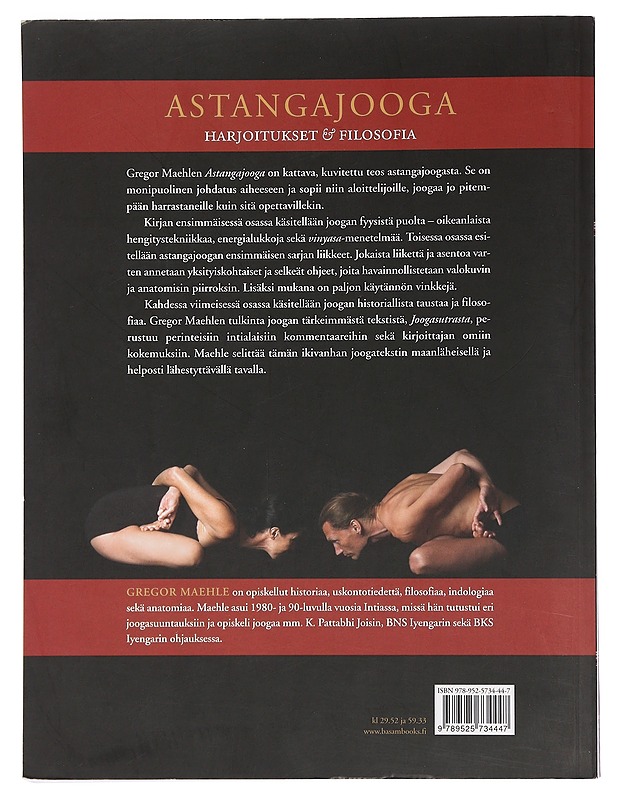 Astanga jooga : harjoitukset & filosofia - Maehle, Gregor - Historiakirjat - 10105452806 - 1