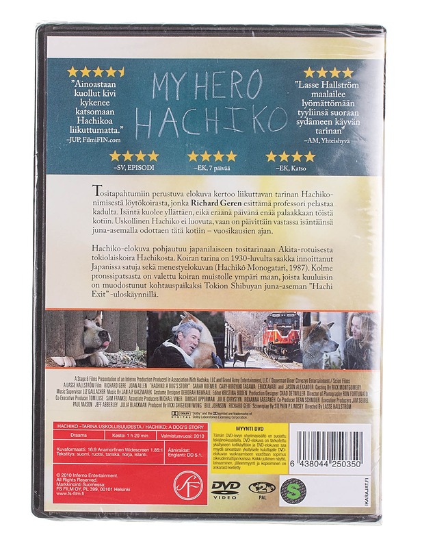 Hachiko - Tarina Uskollisuudesta - DVD - DVD-elokuvat - 10105452810 - 1