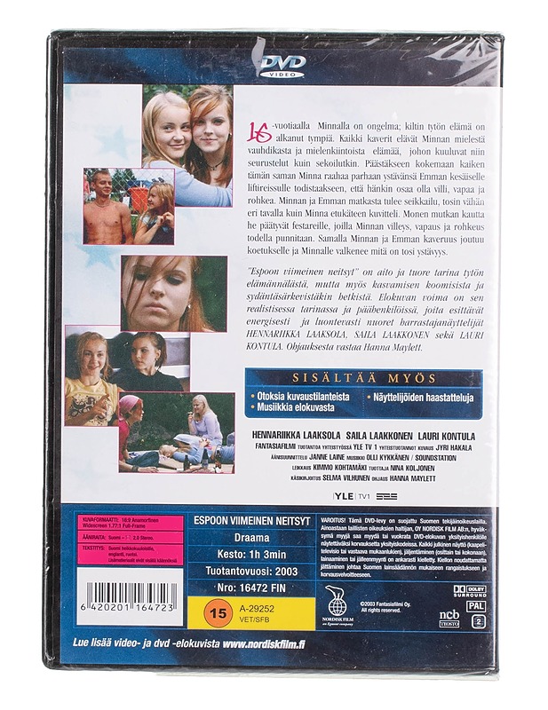 Espoon viimeinen neitsyt - DVD - DVD-elokuvat - 10105452820 - 1