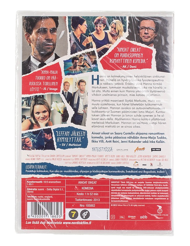 Ainoat oikeat - DVD - DVD-elokuvat - 10105452836 - 1