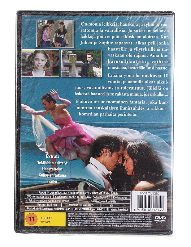 Rakasta Jos Uskallat - DVD - DVD-elokuvat - 10105452854 - 1
