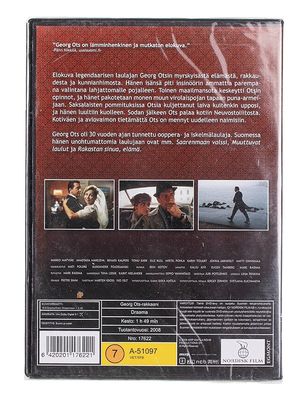 George Ots - Rakkaani - DVD - DVD-elokuvat - 10105452860 - 1