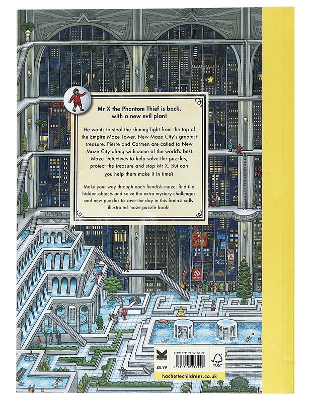 Pierre the Maze Detective: the Mystery of the Empire Maze Tower - Kamigaki, Hiro - Lastenkirjat - 10105452869 - 1