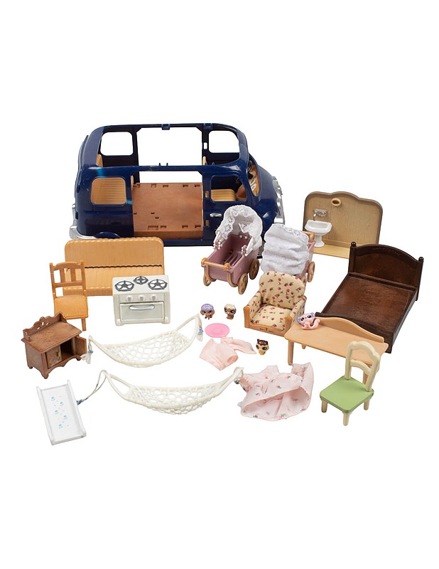 SYLVANIAN FAMILIES matkailuauto ja kalusteet, setti - Lasten lelut - 10105452900 - 0