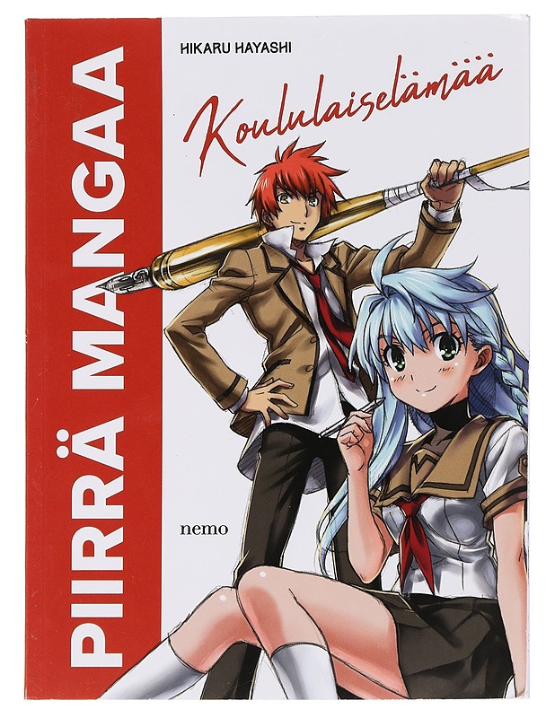 Piirrä mangaa : koululaiselämää - Hayashi, Hikaru - Sarjakuvat - 10105452920 - 0
