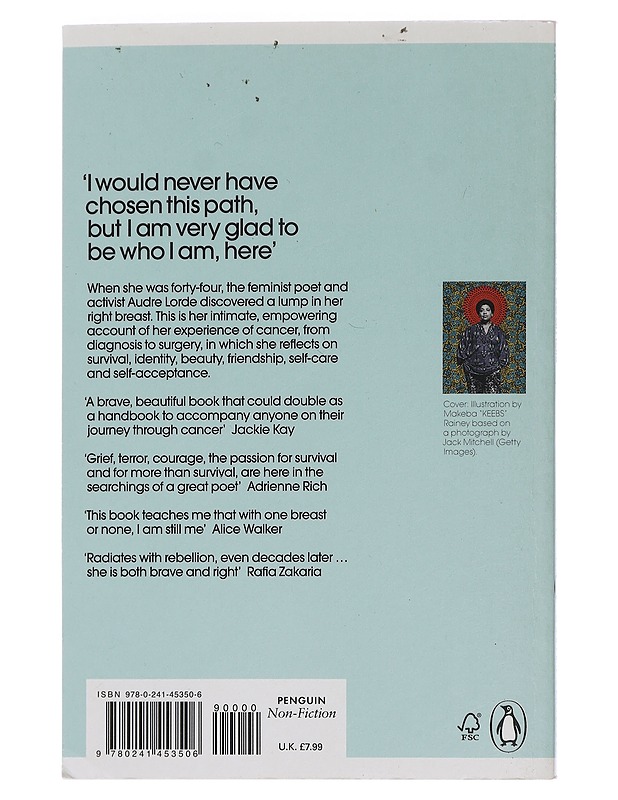 The cancer journals - Audre Lorde - Elämäkerrat ja muistelmat - 10105452931 - 1