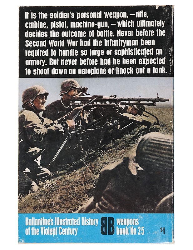 infantry Weapons - weapons book No 25 - Weeks, John - Tietokirjat ja oppaat - 10105452951 - 1