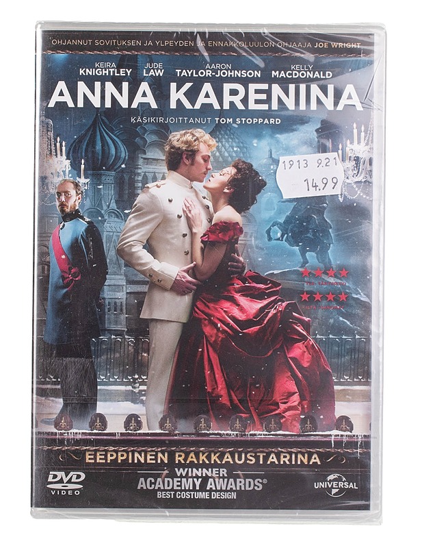 Anna Karenina - DVD - DVD-elokuvat - 10105452954 - 0