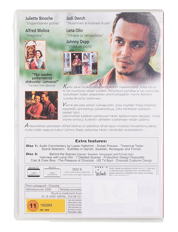 Pieni suklaapuoti - DVD - DVD-elokuvat - 10105452993 - 1