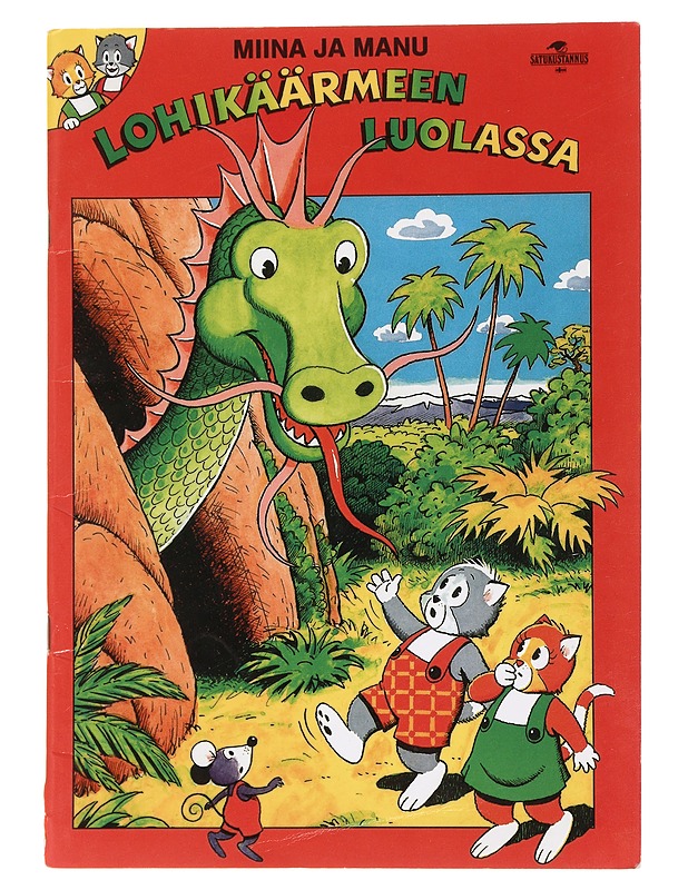 Miina ja Manu lohikäärmeen luolassa - Teutori - Lastenkirjat - 10105452999 - 0