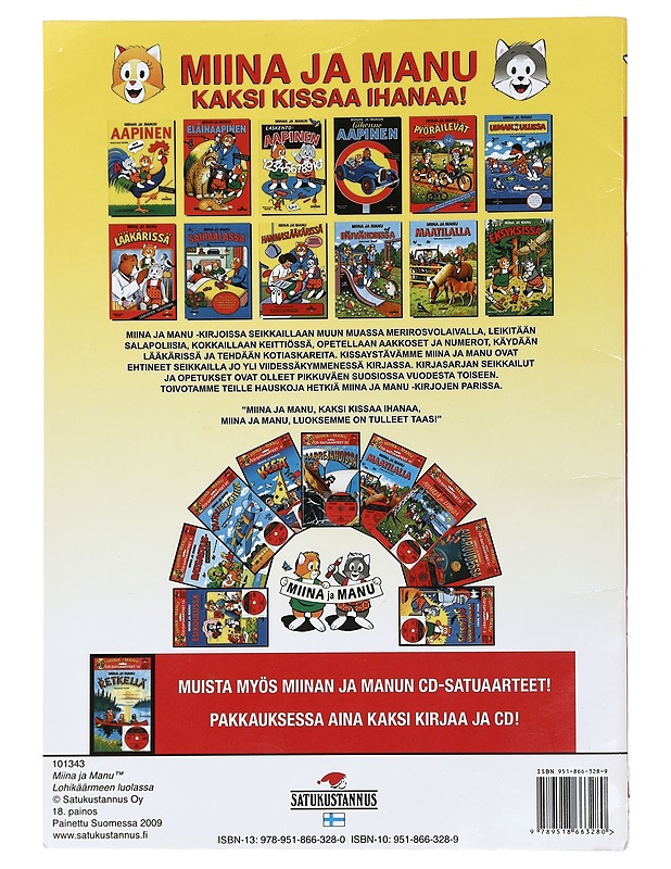 Miina ja Manu lohikäärmeen luolassa - Teutori - Lastenkirjat - 10105452999 - 1