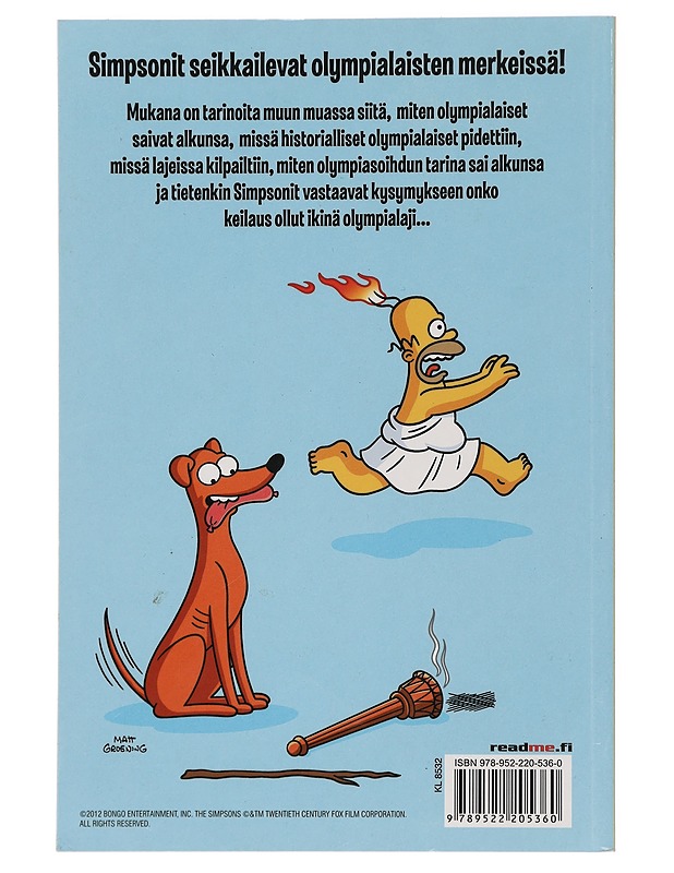 Simpsonit : tavoitteena kulta - Laine, Henrik - Sarjakuvat - 10105453005 - 1