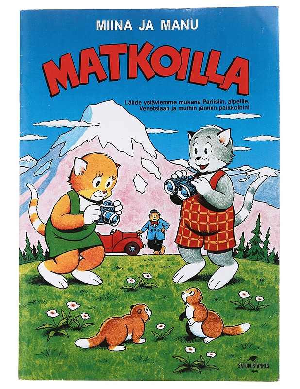 Miina ja Manu matkoilla - Teutori - Lastenkirjat - 10105453016 - 0